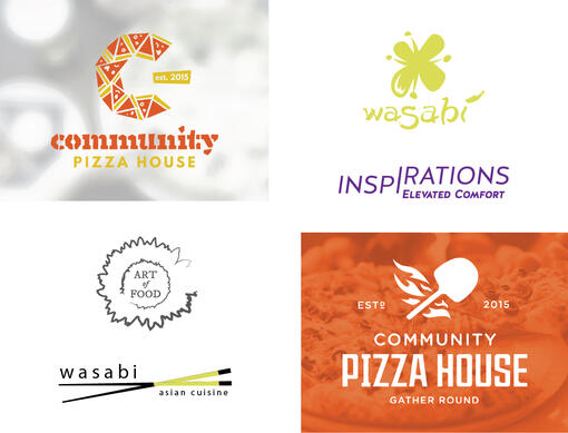 Restaurant & hospitality logos