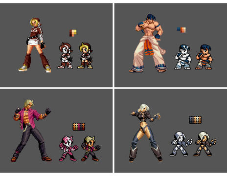 Pocket Fighters demake concept